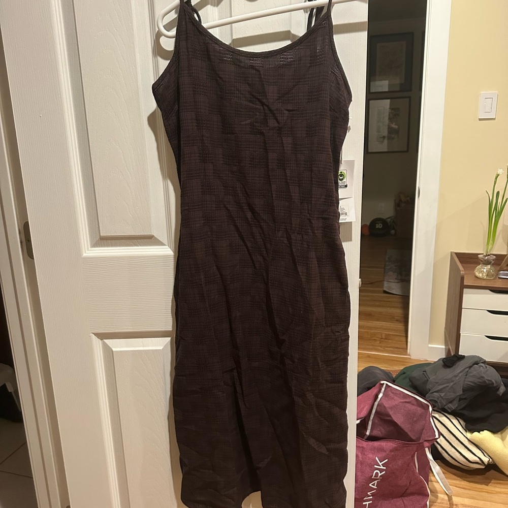 obey tie strap Maxi Dress